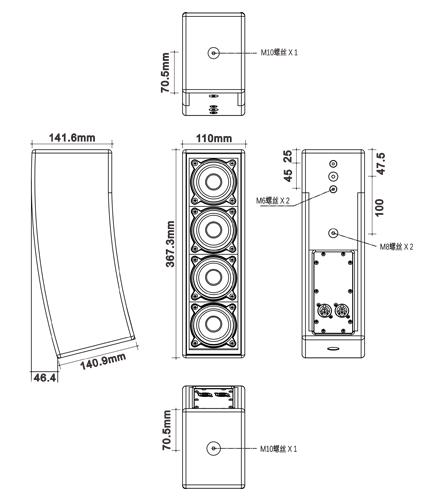 QC-4cD 三视图 产品尺寸图445乘500px.png