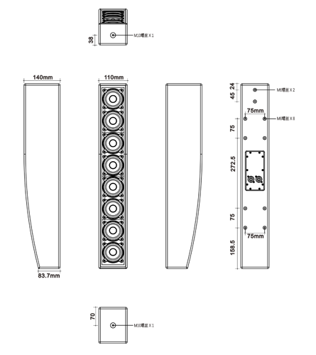 QC-8jD 三视图 产品尺寸图445乘500px.png