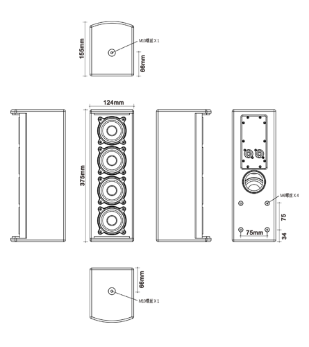 QC-4.3DP 三视图 产品尺寸图445乘500px.png